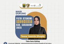 Voting Tertinggi Otomatis Lolos Menuju Babak 4 Besar Untuk Putri Otonomi Indonesia 2025 Asal Kabupaten Sukabumi