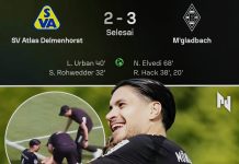 Kevin Diks Menjalani Debut Resminya Bersama Borussia Monchengladbach