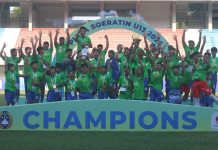 PERSIB U13 Meraih Trofi Juara Piala Soeratin U13