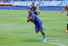 Gol Tunggal Beckham Putra Bawa Persib Juara Paruh Musim Liga 1