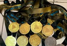 Jampangkulon Borong Medali di Kejuaraan Pencak Silat Kabupaten Sukabumi