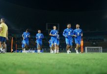 Gelar Latihan Perdana: Sepanjang Ramadan, PERSIB Agendakan Sesi Latihan Malam