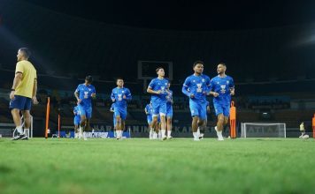 Gelar Latihan Perdana: Sepanjang Ramadan, PERSIB Agendakan Sesi Latihan Malam