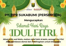 PT. BPR Sukabumi (Perseroda) Mengucapkan Selamat Idul Fitri 1 Syawal 1447 H/ 2026 M “Minal Aidin Wal Faidzin, Mohon Maaf Lahir Bathin”