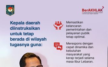Menteri Dalam Negeri Instruksikan Seluruh Kepala Daerah Tetap di Wilayah Tugas Selama Masa Libur Lebaran