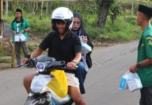 PAC GP Ansor Jampangtengah Berikan Santunan dan Bagikan Takjil Gratis