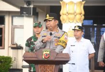 Apel Kesiapan Pengamanan Malam Takbir dan Idul Fitri, Wabup” Pastikan Kondusif dan Terkendali”