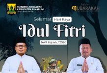 Dinas Pertanian Kabupaten Sukabumi Mengucapkan Selamat Hari Raya Idul Fitri 1 Syawal 1447 Hijriah