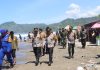 Kapolda Jabar Tinjau Wisata Pantai Karanghawu, Tekankan Keselamatan Pengunjung