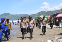Kapolda Jabar Tinjau Wisata Pantai Karanghawu, Tekankan Keselamatan Pengunjung