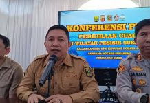 Konferensi Pers Operasi Ketupat Lodaya, Wabup Ingatkan Wisatawan Utamakan Keselamatan
