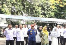 Kepala DPKP Sukabumi Tegaskan Komitmen Tingkatkan Pelayanan Penyelamatan Di Halal Bilhalal