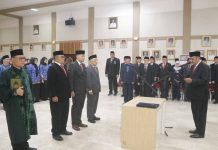 Tiga Pejabat Setingkat Eselon II B Resmi Dilantik Bupati Sukabumi