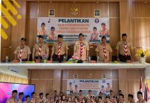 Pelantikan Ketua Mabiran, Kwarran dan LPK Kwarran Ciracap Masa Bakti 2026-2029