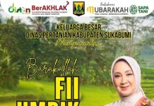 Dinas Pertanian Kabupaten Sukabumi Mengucapkan Selamat Hari Ulang Tahun Hj.Rina Rosmaniar Japar 2026