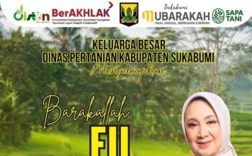 Dinas Pertanian Kabupaten Sukabumi Mengucapkan Selamat Hari Ulang Tahun Hj.Rina Rosmaniar Japar 2026