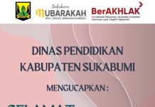 Dinas Pendidikan Kabupaten Sukabumi Mengucapkan Hari Buruh 01 Mei 2026