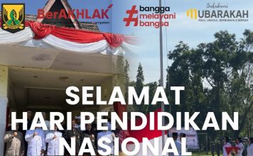 Disdik Kabupaten Sukabumi Jadi Tuan Rumah Upacara Peringatan Hardiknas