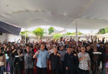Ribka Tjiptaning Gandeng Bambang Pacul Sosialisasikan Empat Pilar MPR RI di Kota Sukabumi Dalam Rangkain Hari Buruh