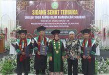 Penuh Haru dan Khidmat, STAI Daarussalaam Sukabumi Wisuda Sarjana PAI Angkatan XXIX