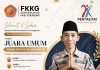 FKKG Guru Kelas SD Kabupaten Sukabumi Mengucapkan Selamat Kepada Kafilah Kecamatan Gunungguruh Sebagai Juara Umum PENTAS PAI Jenjang SD Tahun 2026