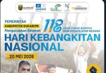 Bapperida Kabupaten Sukabumi Mengucapkan Hari Kebangkitan Nasional 20 Mei 2026