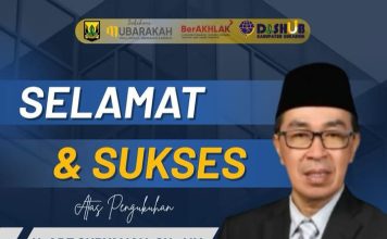 DISHUB Kabupaten Sukabumi Mengucapkan Selamat atas Dikukuhkannya H. Ade Suryaman, SH., MM., Sebagai Sekretaris Daerah Kabupaten Sukabumi