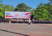 Polres Sukabumi Gelar Upacara Peringatan Hari Bhayangkara ke-80, Perkuat Komitmen “Polri untuk Masyarakat”