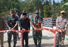 Peresmian Jembatan Garuda Suci, Bupati Sukabumi Apresiasi Kemanunggalan TNI