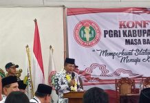 Deden Sumpena Buka Konferensi Kerja I PGRI Kabupaten Sukabumi Tahun 2026