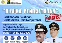 UPTD BLK Disnakertrans Kabupaten Sukabumi Membuka Pendaftraan Pelatihan Kerja Gratis Tahun 2026