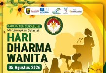 Dinas Pendidikan Kabupaten Sukabumi Mengucapkan Selamat Hari Dharma Wanita 5 Agustus 2026
