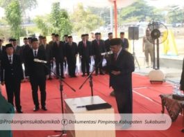 DPU Kabupaten Sukabumi Perkuat Birokrasi dan Pelayanan Infrastruktur, 327 Pejabat Dilantik