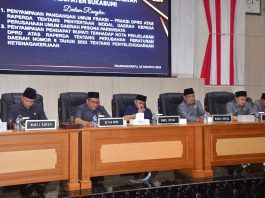 Paripurna DPRD, Bupati Sukabumi Dukung Revisi Perda Penyelenggaraan Ketenagakerjaan