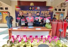 Polres Sukabumi Ungkap Penyalahgunaan LPG 3 Kg Subsidi yang Dipindahkan ke Tabung 12 Kg dan 50 Kg