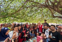 Pimpinan Tinggi PDI Perjuangan Turun Langsung ke Posko Pengungsian Golo Lijun Manggarai Timur