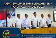 Dinas Pendidikan Kabupaten Sukabumi Gelar Rapat Evaluasi SPMB Jenjang SMP Tahun Ajaran 2026/2027