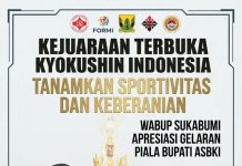 Tanamkan Sportivitas dan Keberanian, Wabup Sukabumi Apresiasi Gelaran Piala Bupati ASBKI