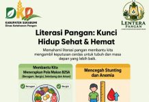 Literasi Pangan: Kunci Hidup Sehat Dan Hemat Menurut DKP kabupaten Sukabumi