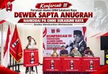 Dewek Sapta Anugrah Nahkodai PA GMNI Sukabumi Raya, Serukan Membumikan Marhaenisme
