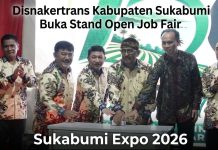 Disnakertrans Kabupaten Sukabumi Buka Stand Open Job Fair Sukabumi Expo 2026