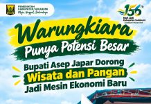 Warung Kiara Punya Potensi besar Bupati Asep Japar Dorong Wisata dan Pangan Jadi Mesin Ekonomi Baru
