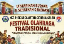 Lestarikan Budaya dan Sehatkan Generasi, KKG PJOK Kecamatan Cicurug Gelar Festival Olahraga Tradisional