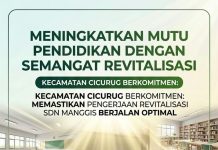 Kecamatan Cicurug Berkomitmen Memastikan Pengerjaan Revitalisasi SDN Manggis Berjalan Optimal