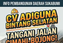 CV Adiguna Bintang Selatan Tangani Jalan Cimahi-Bojong, Warga Apresiasi Langkah DPU Sukabumi