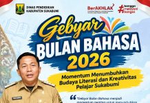 Gebyar Bulan Bahasa 2026, Momentum Menumbuhkan Budaya Literasi dan Kreativitas Pelajar Kabupaten Sukabumi