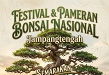 Festival dan Pameran Bonsai Nasional Jampangtengah Semarakan HJKS Ke 156