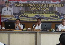 Rapat Dinas, Bupati Sukabumi: Pelayanan Masyarakat di Semua Sektor Harus Ditingkatkan
