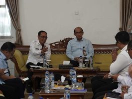 Sekda Ade Suryaman Terima KSP, Bahas Penanganan Kebencanaan di Kabupaten Sukabumi