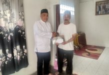 Jumat Barokah, LSM Dampal Jurig Salurkan Bantuan untuk 7 KK Korban Kebakaran di Kadudampit